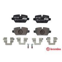 BREMBO ผ้าดิสเบรคหน้าBMW 3 SERIES E90 (318i 320i) จาน 296 มิล, Mini R60 Countryman 05-07 P06 037