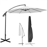 ✙ Outdoor Parasol NEW Parasol Umbrella Cover Waterproof Dustproof Cantilever Outdoor Garden Patio Umbrella Shield