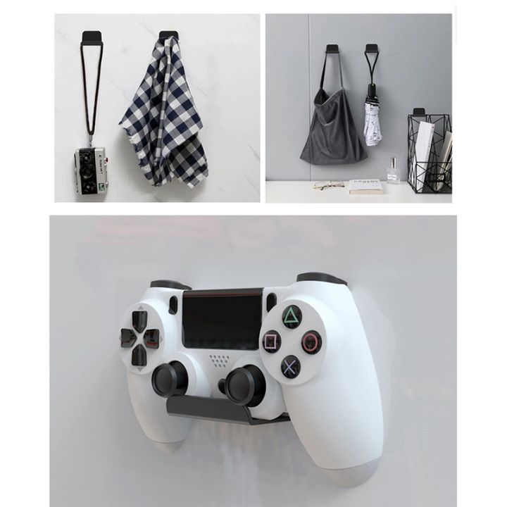 2pcs-wall-mount-bracket-multifunction-game-wireless-controller-gamepad-handle-for-sony-ps4-nintendo-x-box