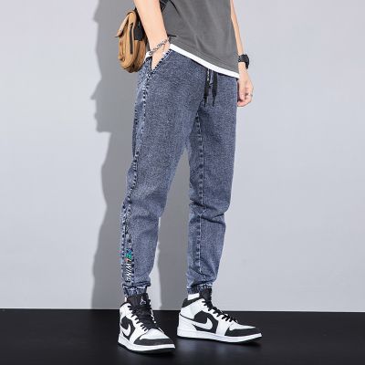 [COD] 2021 new jeans mens trendy brand loose harem beam fat people plus size 280 catties can be worn