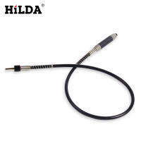 ก้านดัด HILDA เหมาะกับอุปกรณ์เครื่องเจียระไน Dremel 400W สว่านขัด110Cm พร้อมหัวจับ6อันสำหรับอุปกรณ์ตกแต่ง Dremel