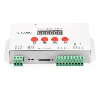 5X K-1000C Controller K1000C WS2812B WS2811 APA102 T1000S WS2813 LED 2048 Pixel Program Controller DC5-24V