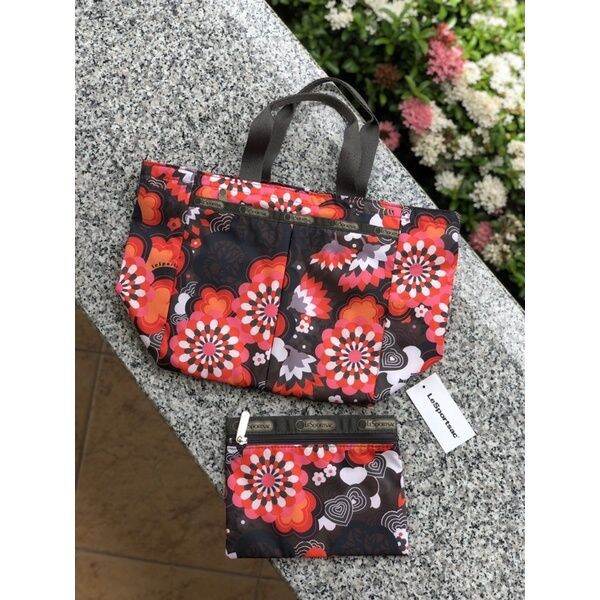 lesportsac-tribeca-tote-bag-เลอสปอร์ตแซค-กระเป๋าถือ-กระเป๋าใส่ของ