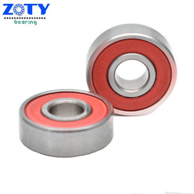 10pcs 608 2RS 8x22x7mm Red Seals Skateboards Wheels ABEC-11 Miniature Shafts Tool Skate Scooter Steel Bearings