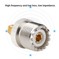 UHF ตัวเชื่อมต่อ SMA F วัสดุทองเหลืองตัวต่อ UHF สำหรับสำนักงานสำหรับบ้าน