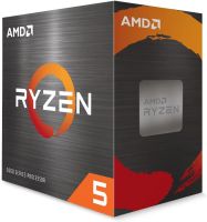 AMD CPU RYZEN 5 5500, 6 CORE/12 THREAD 3.6GHz AM4 65W with Wraith Stealth Cooler