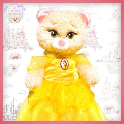 ตุ๊กตาเจ้าหญิงเบลล์ 𝑫𝒊𝒔𝒏𝒆𝒚 𝑷𝒓𝒊𝒏𝒄𝒆𝒔𝒔 𝑩𝒆𝒍𝒍𝒆 🌟Build-A-Bear🌟🥀 𝑩𝒆𝒂𝒖𝒕𝒚 𝑨𝒏𝒅 𝑻𝒉𝒆 𝑩𝒆𝒂𝒔𝒕 👑 ❤️‍🔥คอลเลคชั่นปีเก่าสินค้าเลิกผลิต❤️‍🔥