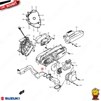 ท่อทางเดินอากาศ DUCT, BELT COOLING แท้ Suzuki Skydrive 125 / Jelato 125