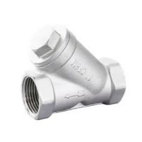 BSP 1/2" 3/4" 1" 1-1/4" 1-1/2" Female Inline Y Mesh Strainer Threads Filter 304 Stainless Steel filter valve