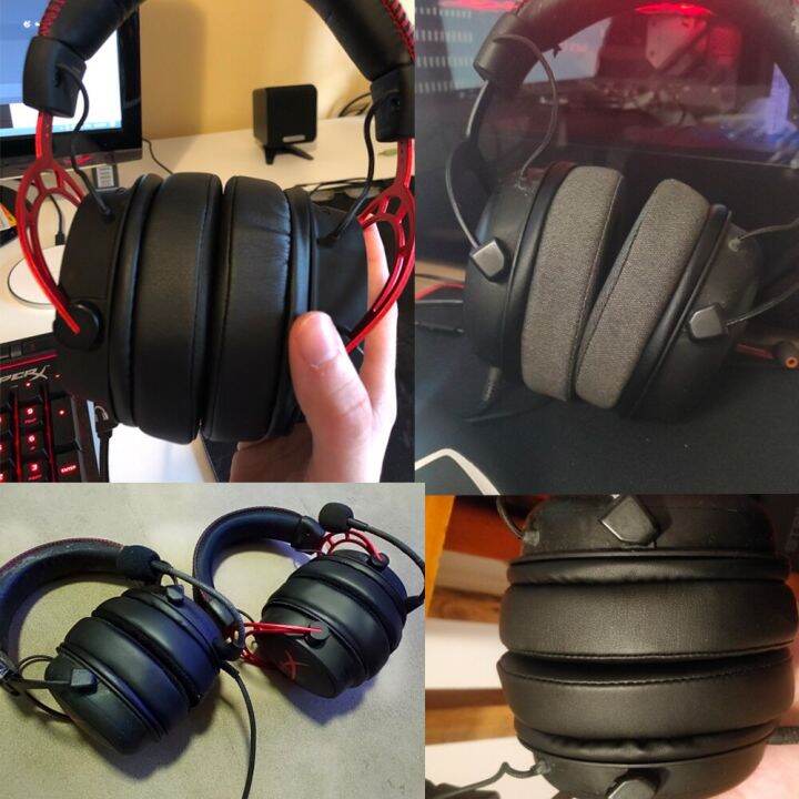 Replacement Earpads for HyperX Cloud I/ II, Core, Silver, Alpha, Pro, X