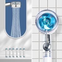 Tornado Filter Shower Head 360 Turbo High Pressure Water Treatment Save Fan Portable Shower with Filter for Bathroom Accessories  by Hs2023