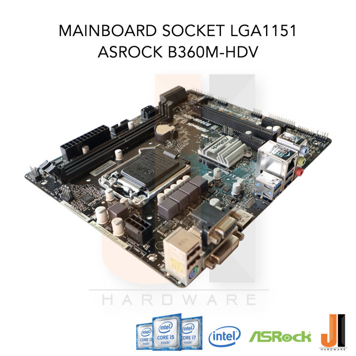 mainboard-asrock-b360m-hdv-lga-1151-รองรับ-cpu-gen-8xxx-และ-gen-9xxx-series-มือสองสภาพดีมีการรับประกัน