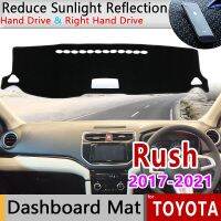 แผ่นพรมฝาปิดแผงควบคุมสำหรับ Toyota Rush Daihatsu Terios F800 Perodua Aruz 2017 ~ 2023เบาะบังแดดอุปกรณ์เสริมกระบังรถยนต์