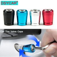 【CW】◙❈๑  DSYCAR 4Pcs/Set Car Styling Zinc Alloy Anti-theft Sport Tire Caps Tires Stem Air Cap Airtight Covers