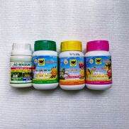 Combo 4 lọ phân bón lá NPK hiệu Đầu Trâu 501, 701, 901