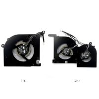 594A สำหรับ MSI GS66 WS66 10SD ลับ10SE การระบายความร้อน GPU ซีพียูโน้ตบุ๊คพัดลม5V/1.0AJiachuan