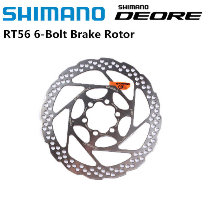 shimano-rt56-rt26-160mm-180mm-6-bolt-brek-disc-จักรยานเสือภูเขา-basikal-rotor-m6000-sm-rt56จักรยาน-mtb-bike-ke-disc-160mm-180mm