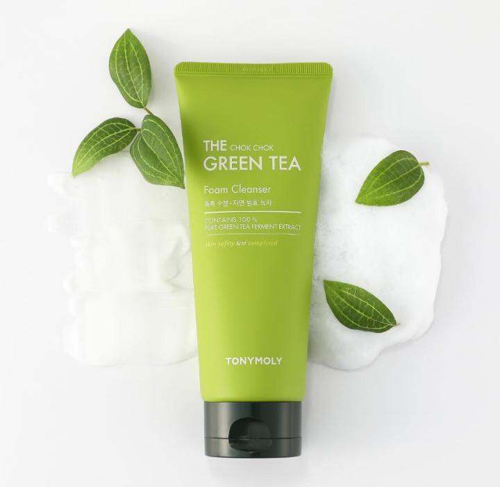TonyMoly The Chok Chok Green Tea Foam Cleanser Lazada