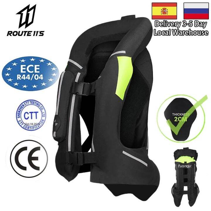 Motorcycle Airbag Vest Moto Jacket Reflective Safety Vest Motorcycle