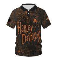 Harley-Davidson Polo 3D POLO shirt Harlay-Davidson Motorcycle Cycles xzx180305 Polo POLO shirt Fremium - Razkacollection  069