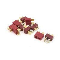 5 Pair Deans Ultra Plug T Male+Female Connector for RC Li-Po Battery Car Plane