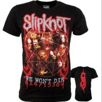 New SLIPKNOTWe Wont Die The MAXX เสื้อวงร็อค ไซส์ S M L XL 2023