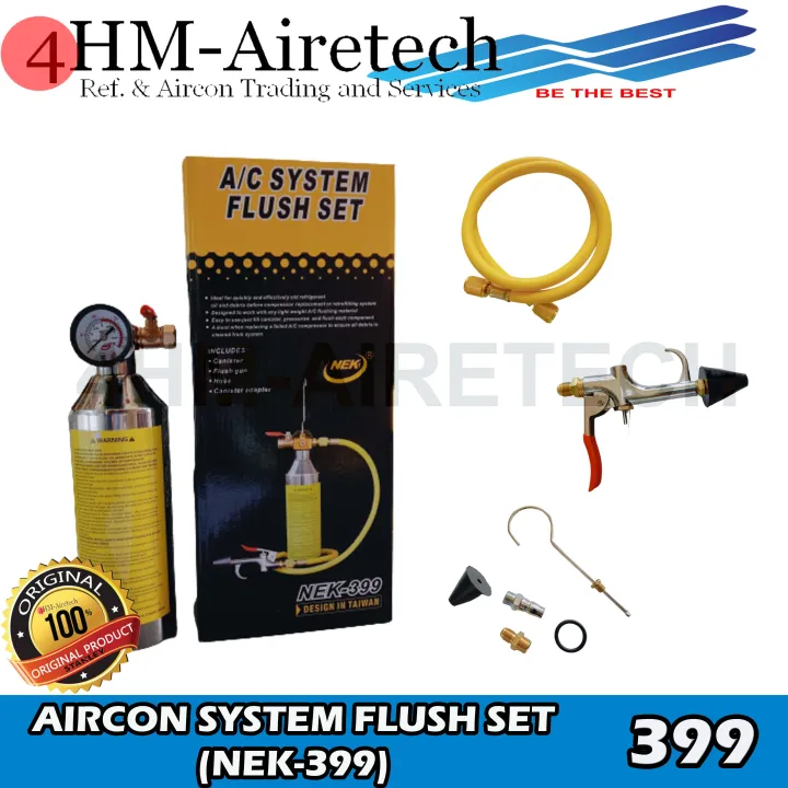 Aircon System Flush Cannister Gun Set Kit Lazada PH