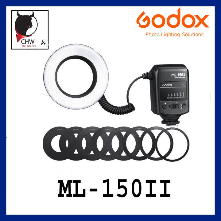 GODOX ORIGINAL MACRO RING FLASH ML150 II Lazada