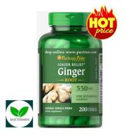 NEW Puritans Pride Ginger Root 550 mg / 200 Capsules