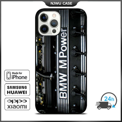 BMWM Power Engine Phone Case for iPhone 14 Pro Max / iPhone 13 Pro Max / iPhone 12 Pro Max / XS Max / Samsung Galaxy Note 10 Plus / S22 Ultra / S21 Plus Anti-fall Protective Case Cover