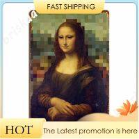 Moaning Lisa ป้ายโลหะโปสเตอร์คลับปาร์ตี้ที่กำหนดเองจิตรกรรมฝาผนังดีบุกป้ายโปสเตอร์ 20 * 30 ซม