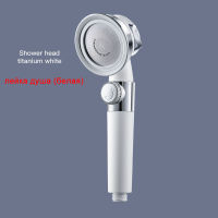 Pressurized Jetting Shower Head 3 Modes Adjustable High Pressure Water Saving Head Bracket Hose Shower Set Bathroom Accessory