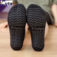 【YD】 Size Pilates Socks Men Sport Terry Cotton Anti-Slip Compression Gym Floor Ankle