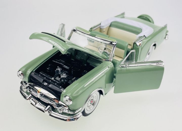 โมเดลรถคลาสสิก-welly-no-24016w-อัตรส่วน-1-24-1953-packard-caribbean-die-cast-วัสดุโลหะ-ยางล้อ-ล้อหมุนได้-โมเดลที่น่าเก็บสะสม