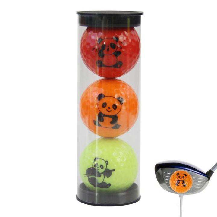 panda-golf-balls-3pcs-funny-novelty-golfballs-novelty-golf-stuff-portable-golfballs-creative-golfer-gift-golf-accessories-for-all-golfers-men-amp-women-backyard-games-everyone