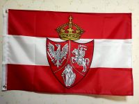 Polish Lithuanian Ruthenian Commonwealth Flag And Banner Design Custom Any Size Color 100D Polyester