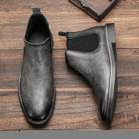 40 ~ 46 Men Chelsea Boots ยี่ห้อ R สบาย2023รองเท้าแฟชั่นผู้ชาย # KD5241 ~