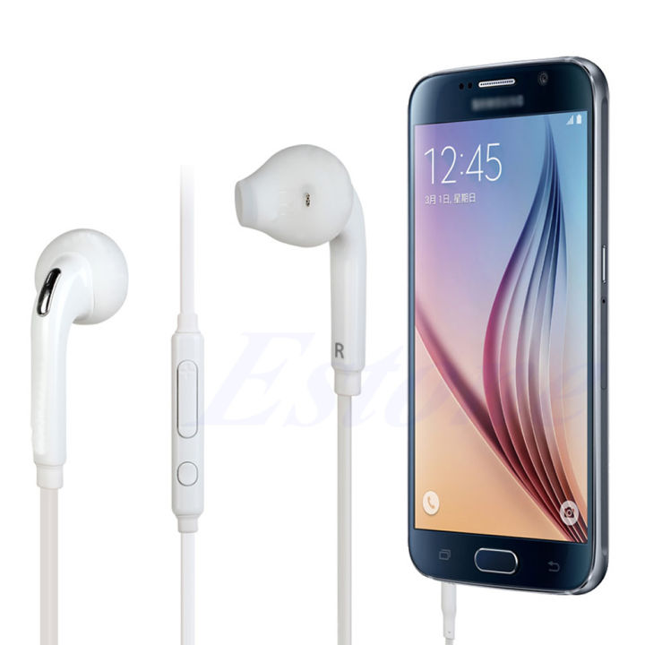 Headphone Stereo อินเอียร์เบสหนักหูฟังแบบมีสายสีสันสดใสมือถือพร้อมไม่มีเสียงรบกวน3.5มม. สำหรับ Galaxy S6