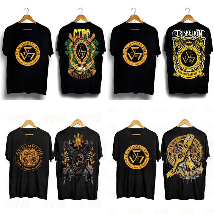 Triskelion Fratshirt Tau Gamma Phi TGP 1968 Tshirt Front and Back ...