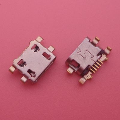 50Pcs Micro Usb 5pin Jack Connector ซ็อกเก็ตข้อมูลชาร์จพอร์ตปลั๊กสำหรับ Motorola Moto G6 Play Xt1922/G6 Plus อะไหล่บริการ