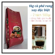 1kg cà phê rang xay đặc biệt cà phê chồn hương ban mê rang mộc pha phin