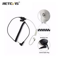 Retevis 3.5Mm Audio Plug With Acoustic Tube Earpiece Listen/Receiver Only Headset For Motorola Walkie Talkie/Speaker Mic C9049A