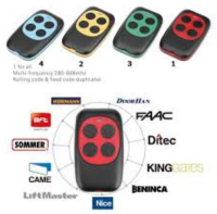 2 IN 1 280-868 MHZ Universal Clone Remote Control Key Electic Gate Garage Door กุญเเจสำรอง