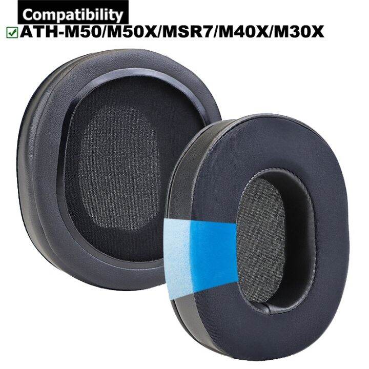 1 Pair Cooling Gel Ear Pads For AudioTechnica ATH M50 M50X MSR7 M40X