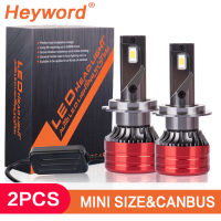 Heyword 2Pcs ไฟหน้ารถ H4 H7 LED H11 9005 9006 H1หลอดไฟอัตโนมัติ160W 24000LM Light โคมไฟ6000K 12V Led ไฟหน้าหลอดไฟ