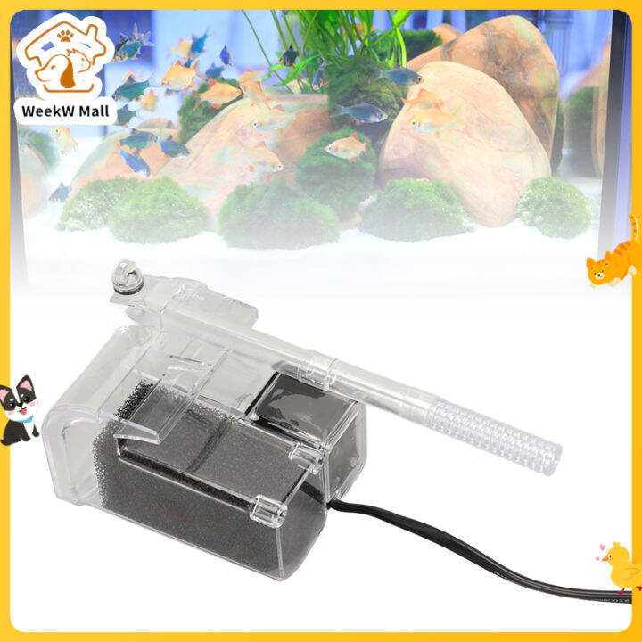Aquarium Hang On Filter Professional Multi Stage Filtration System
