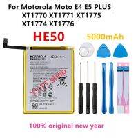 แบตเตอรี่ แท้ Motorola Moto E5 Plus / E4 Plus XT1770 XT1771 HE50 5000mAh พร้อมชุดถอด+แผ่นกาวติดแบต ร้าน TT.TT shop ส่งจาก กทม