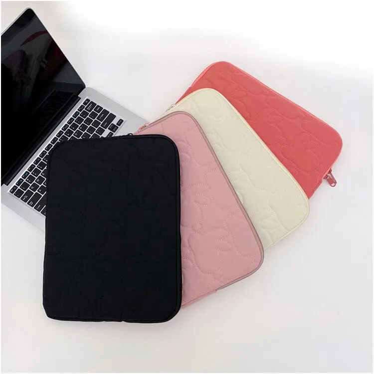 Cute Laptop Sleeve Tablet Carry Case 11 13 15 Inch Cover For