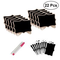 Mini tableau daffichage noir en forme de dentelle avec support panneau daffichage enseigne de table maison anniversaire mariage 1 ensemble