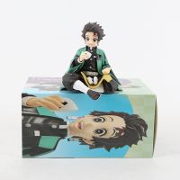 【SALE】 psychcorera1986 ฟิกเกอร์อนิเมะ Demon Slayer: Kimetsu ไม่มี Yaiba Kamado Tanjirou Agatsuma Zenitsu กินข้าวปั้นฟิกเกอร์ PVC Figurine ของเล่นกับกล่อง